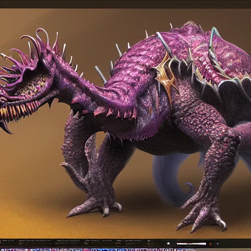 Prompt: jim henson studios creates zergling concept creature portrait. final rendering stage production