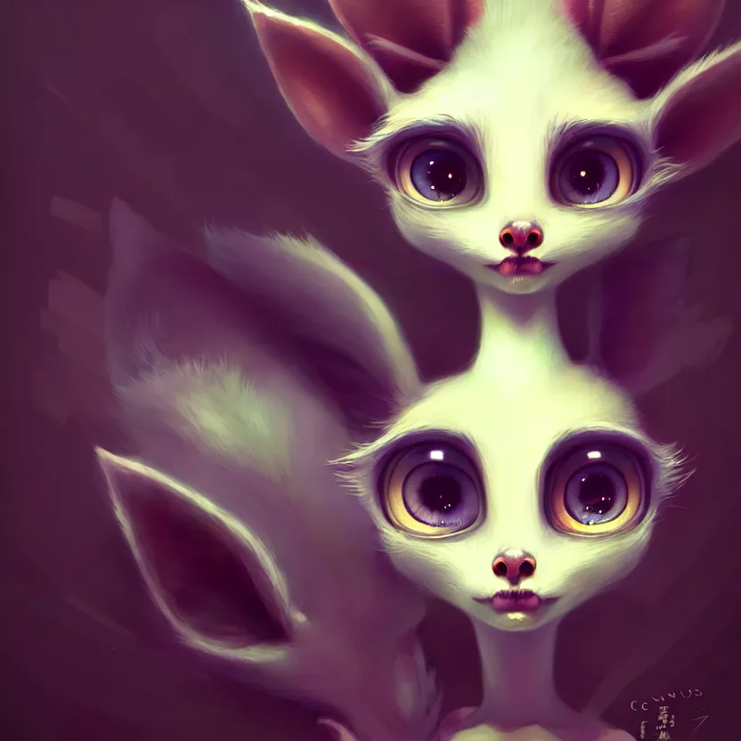 Image similar to a beautiful portrait of a cute anthropomorphic humanoid fursona. big eyes. character design by cory loftis fenghua zhong ryohei hase isma