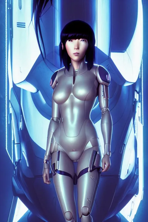 Image similar to weta disney pixar movie still portrait photo of motoko kusanagi ghost in the shell anime : : as cyborg woman by pixar : : by ilya kuvshinov, rossdraws, artgerm, maxim cover, octane render, anime, octane render, 3 d, volumetric lighting, anti aliasing, raytracing : :