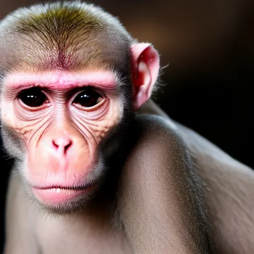 Image similar to hairless monkey