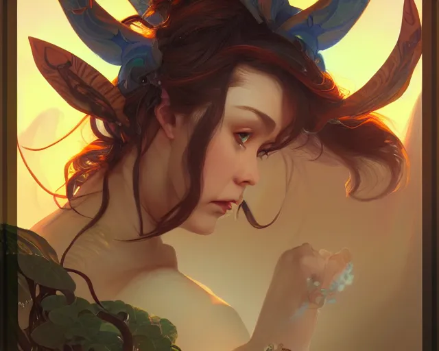 Prompt: photography of ita? jakucha «, deep focus, d & d, fantasy, intricate, elegant, highly detailed, digital painting, artstation, concept art, matte, sharp focus, illustration, hearthstone, art by artgerm and greg rutkowski and alphonse mucha