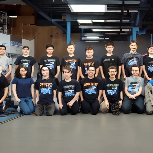 Prompt: technicbots ftc team photo