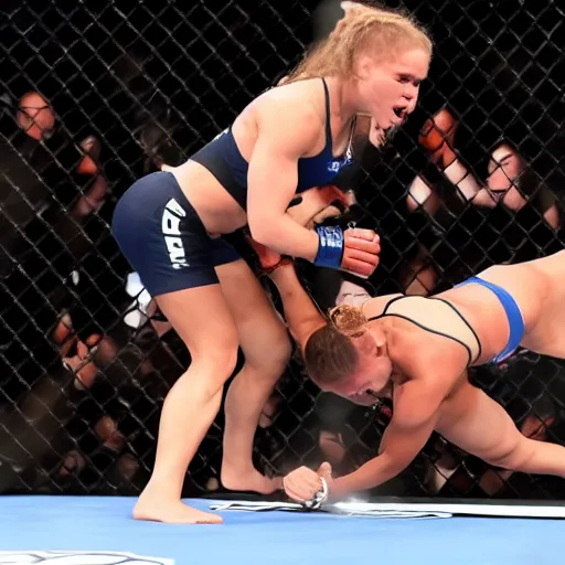 Image similar to Ronda rousey takedown conor mcgregor