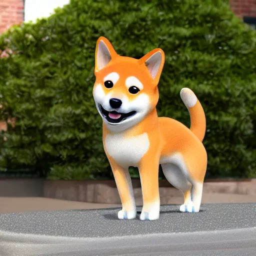 Prompt: shiba inu, pixar