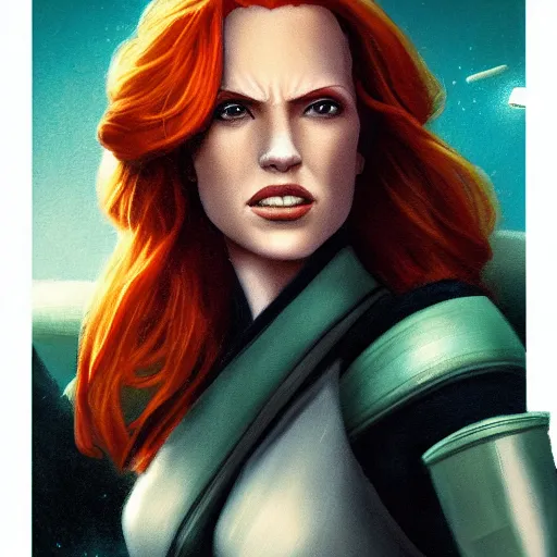 Image similar to mara jade skywalker by jan duursema