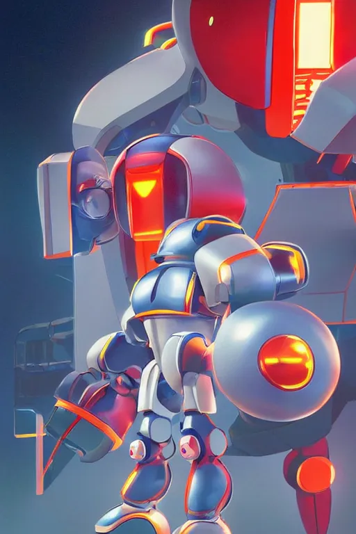 Image similar to metabots medabots medarotto medarot robot minimalist comics helmet mask neon cybereye, behance hd by jesper ejsing, by rhads, makoto shinkai and lois van baarle, ilya kuvshinov, rossdraws global illumination ray tracing hdr radiating a glowing aura