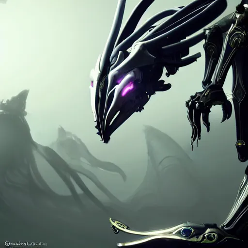 Image similar to highly detailed exquisite warframe fanart, worms eye view, looking up at a giant 500 foot tall beautiful saryn prime female warframe, as a stunning anthropomorphic robot female dragon, sleek smooth white plated armor, unknowingly posing elegantly over your view, walking toward you, you looking up from the ground between the magnificent towering robotic legs, giant sharp intimidating robot dragon feet, cute robot dragon head far up in the sky, you're nothing but a bug to her, proportionally accurate, anatomically correct, sharp claws, two arms, two legs, camera close to the legs and feet, giantess shot, upward shot, ground view shot, leg and thigh shot, epic shot, high quality, captura, realistic, professional digital art, high end digital art, furry art, macro art, giantess art, anthro art, DeviantArt, artstation, Furaffinity, 3D realism, 8k HD render, epic lighting, depth of field