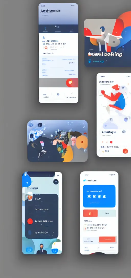 Image similar to the user interface of an app for booking flights, trending on dribbble, artstation, behance. made in figma, ux, graphic design, user experience design, cuberto, ios