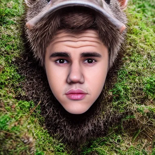 Prompt: hyperrealistic dslr film still of justin bieber disguised as a woodchuck, stunning 8 k octane comprehensive 3 d render, inspired by istvan sandorfi & greg rutkowski & unreal engine, perfect symmetry, dim volumetric cinematic lighting, extremely hyper - detailed, incredibly real lifelike attributes & flesh texture, intricate, masterpiece, artstation, stunning