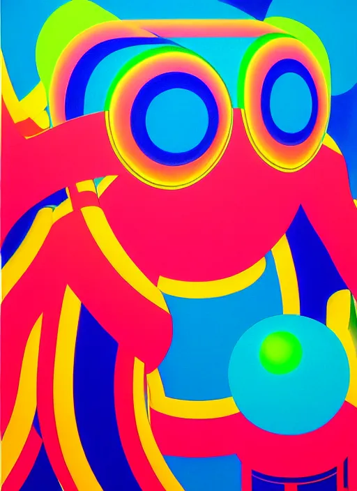 Image similar to pottery by shusei nagaoka, kaws, david rudnick, airbrush on canvas, pastell colours, cell shaded!!!, 8 k