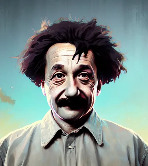 highly detailed portrait albert einstein in gta v, | Stable Diffusion ...