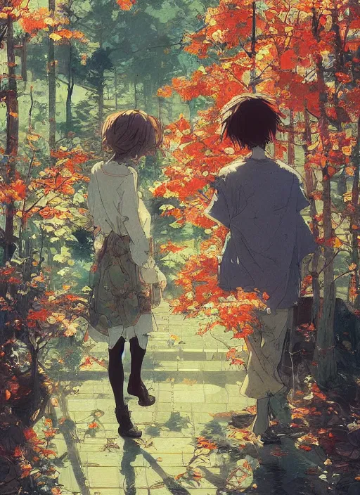 Prompt: by satoshi kon, ilya repin, lena aenami, shinji kimura and studio ghibli!!!