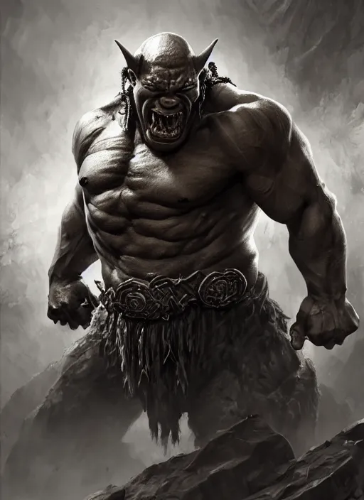 Prompt: photo of a brutal orc in the style of stefan kostic, realistic, sharp focus, 8k high definition, insanely detailed, intricate, elegant, art by stanley lau and artgerm