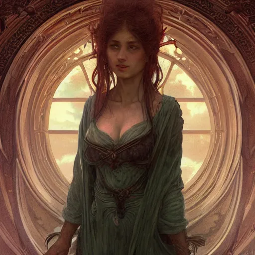 Prompt: Demon from the hell digital painting, artstation, concept art, soft light, hdri, smooth, sharp focus, illustration, fantasy, intricate, elegant, highly detailed, D&D, matte painting, in the style of Greg Rutkowski and Alphonse Mucha and artemisia, 8k, highly detailed, jurgens, rutkowski, bouguereau, pastoral, rustic, georgic