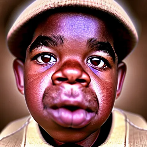 Prompt: uhd photorealisitc candid photo of six foot tall gary coleman. correct face, accurate face. photo by annie leibowitz and steve mccurry