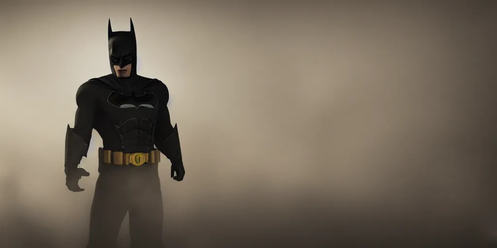 Prompt: Enki Bilal Style Batman, volumetric lightning, reflections, octane render 8K