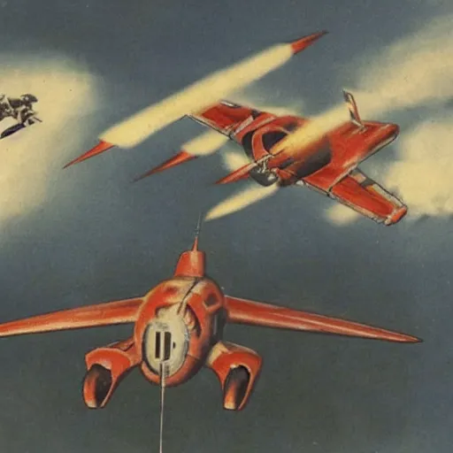 Image similar to photo of Japanese dogfighters in an aerial battle against a giant oriental dragon, world war 2, Color,