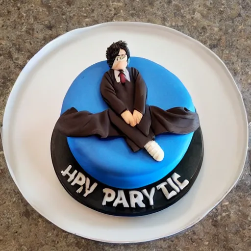 Prompt: harry potter cake