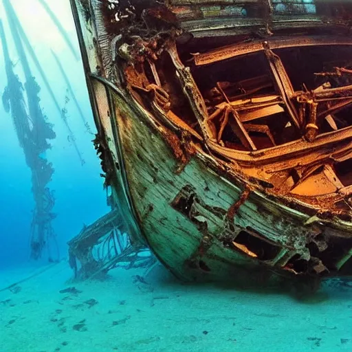 Image similar to shipwreck under the sea