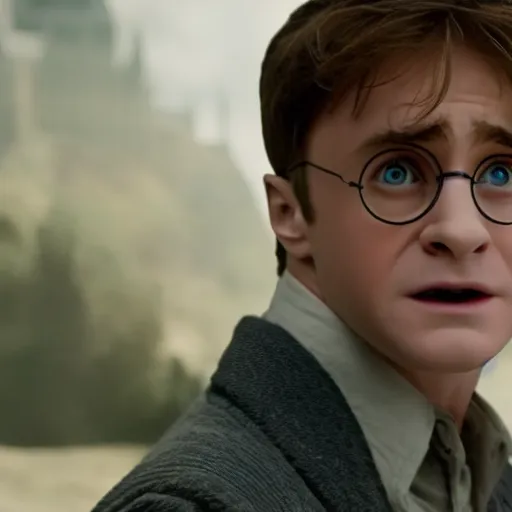 Prompt: Film still of Harry Potter, from Avengers: Endgame (2019)