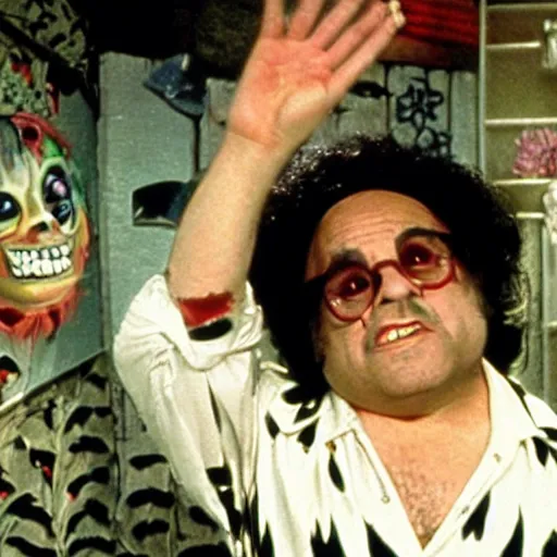 Image similar to danny devito in hausu