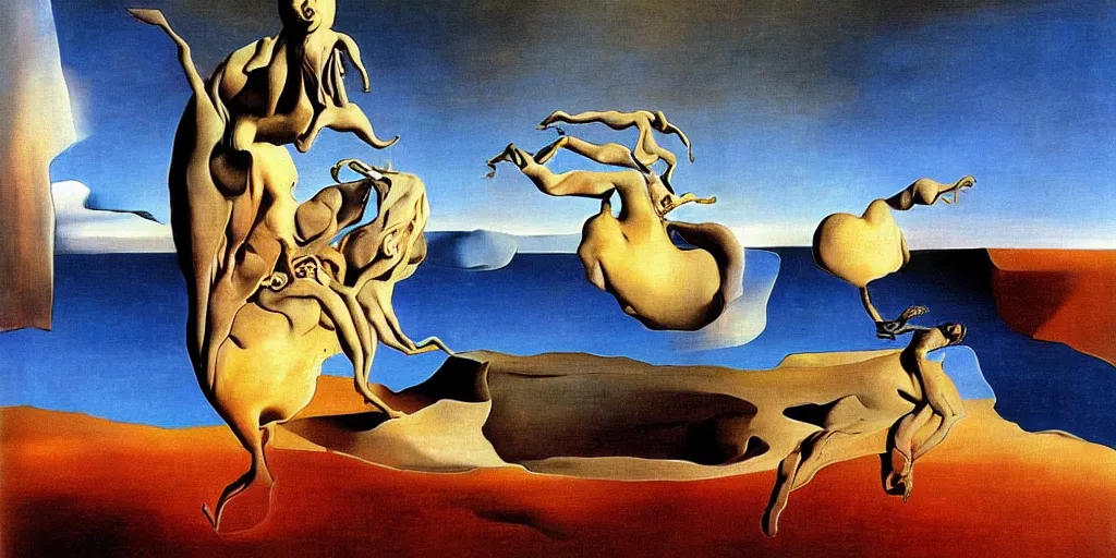 Image similar to change by salvadore dali