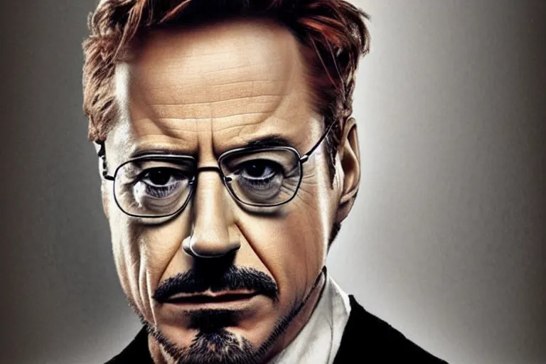 Prompt: robert downey jr as walter white