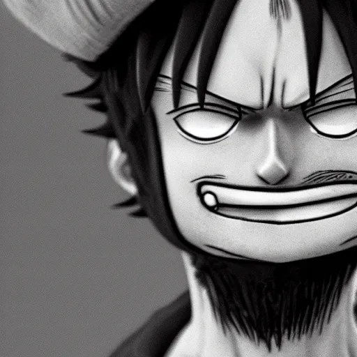 Image similar to photorealistic luffy in real life, random content position, details face content, details body content, medium long shot, highly content details, real human face content.