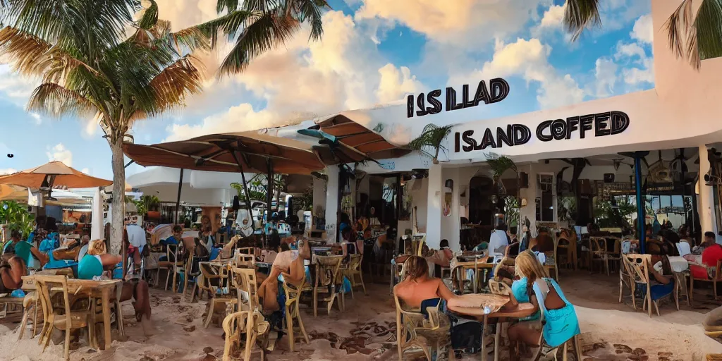 Image similar to island grind coffee aruba