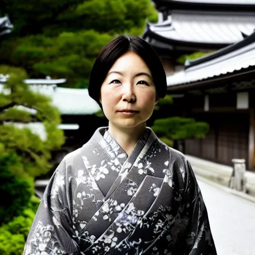 Prompt: A hyperdetailed portrait of an Japanese woman, DSLR photograph