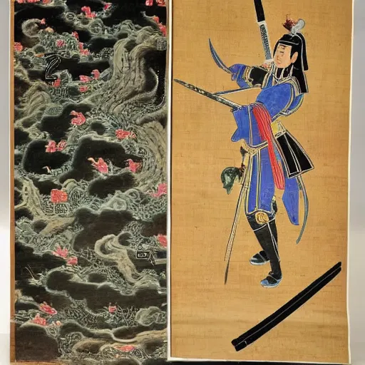 Image similar to chinese great sword and spear