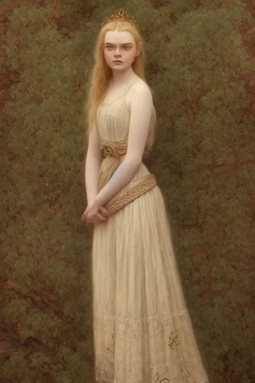 Image similar to elle fanning elle fanning elle fanning traditional corsican, intricate, highly detailed, artstation, illustration, jurgens, rutkowski, bouguereau