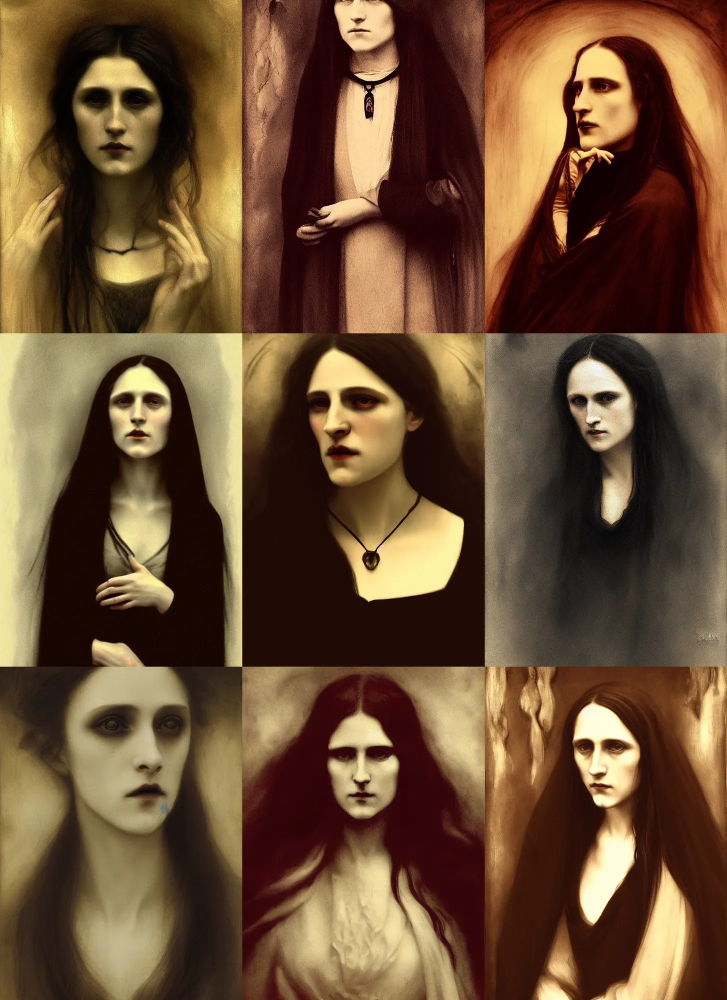 Prompt: portrait of a vampire, art by julia margaret cameron, tumblr, viennese actionism, fantasy, intricate and very very beautiful and elegant, highly detailed, digital painting, artstation, concept art, smooth and sharp focus, illustration