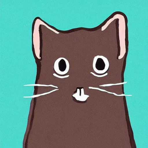 Prompt: cute cat by jean jullien