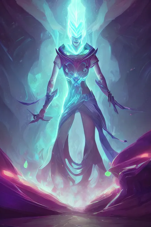 Prompt: cassiopeia league of legends wild rift hero champions arcane magic digital painting bioluminance alena aenami artworks in 4 k design by lois van baarle by sung choi by john kirby artgerm and greg rutkowski and magali villeneuve mage fighter assassin