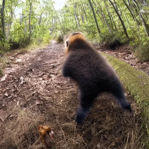 Image similar to donald trump trail cam footage