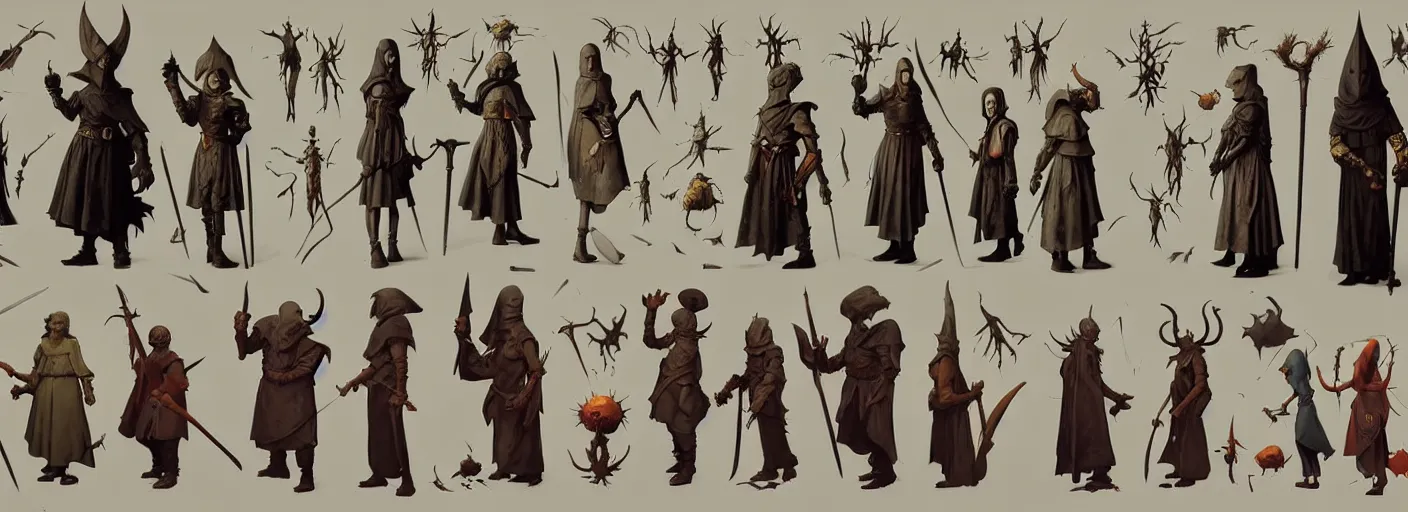 Image similar to full - body d & d rpg character concept art anatomy, very coherent and colorful high contrast masterpiece by norman rockwell franz sedlacek hieronymus bosch dean ellis simon stalenhag rene magritte gediminas pranckevicius, dark shadows, sunny day, hard lighting, reference sheet white background