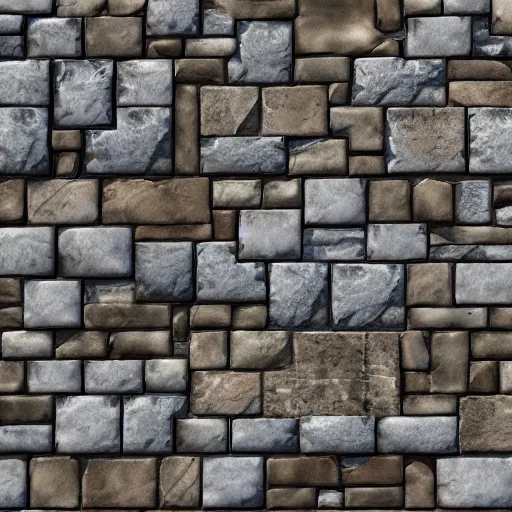 Image similar to stone tile cladding stylized texture, in the style of blizzard entertainment and world of warcraft by michael vicente, 3 dex, dylan salvalaio, unreal engine, 8 k