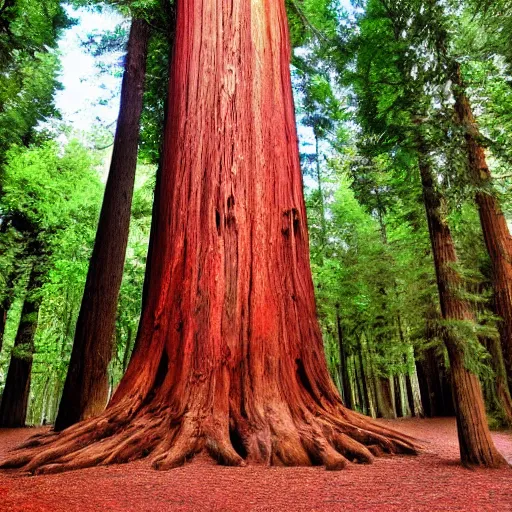 Image similar to Worlds largest RED wood tree