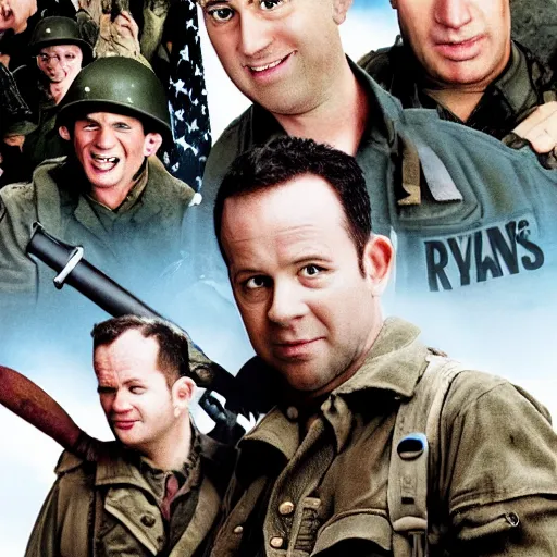 Prompt: saving private ryan with muppets