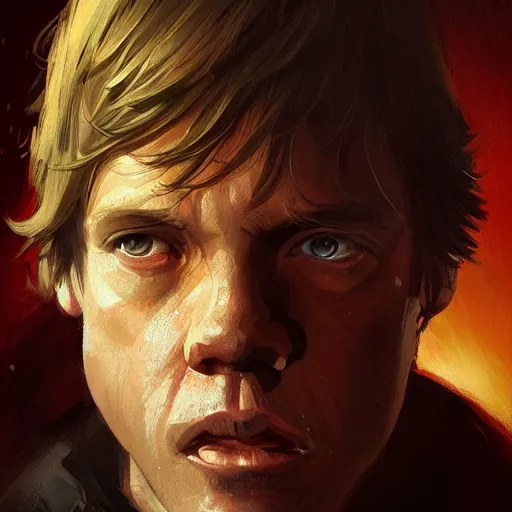 Image similar to portrait of a man by greg rutkowski, luke skywalker, star wars expanded universe, he is about 2 0 years old, highly detailed portrait, digital painting, artstation, concept art, smooth, sharp foccus ilustration, artstation hq