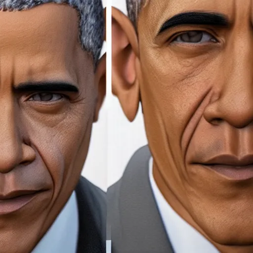 Prompt: hyperrealistic obama, by istvan sandorfi & thomas eakes & xiang duan, perfect facial symmetry, dim volumetric cinematic lighting, photorealistic, 8 k octane comprehensive render, post - processing, extremely hyper - detailed, intricate, lifelike texture, epic composition, masterpiece, stunning!!,