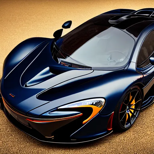 Prompt: mclaren p1, hypercar, highly detailed, 8k, professional photography, high quality, hd, cinematic lightning, top gear,