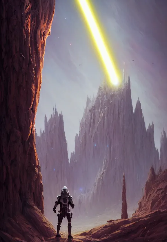 Image similar to highly detailed full body portrait of an unknown star wars character as a primitive alien, in skyrim, stephen bliss, unreal engine, fantasy art by greg rutkowski, loish, rhads, ferdinand knab, makoto shinkai and lois van baarle, ilya kuvshinov, rossdraws, tom bagshaw, global illumination, radiant light, detailed and intricate environment