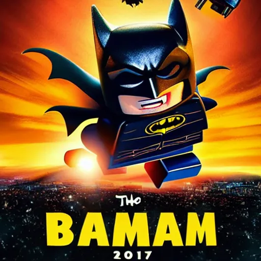 The Lego Batman Movie (2017) Original One-Sheet Movie Poster - Original Film  Art - Vintage Movie Posters