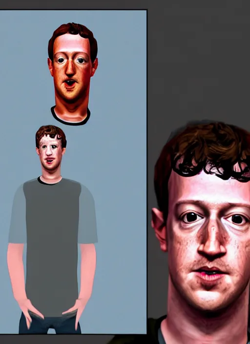 Image similar to Highly detailed full-body portrait of Mark Zuckerberg smoking crack, in GTA V, Stephen Bliss