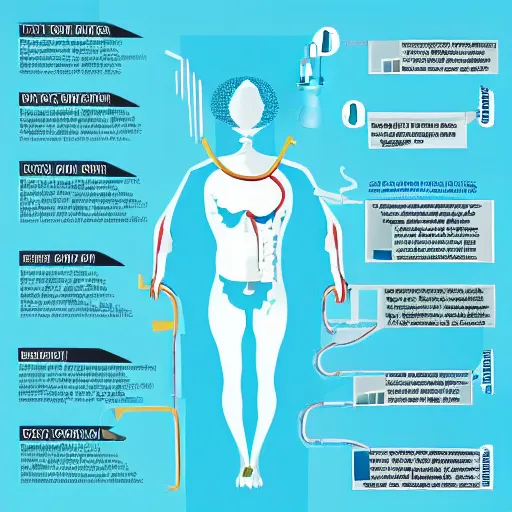 Prompt: infographic showing the inner structure of water