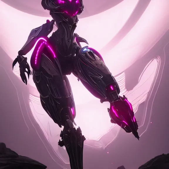 Image similar to highly detailed giantess shot, exquisite warframe fanart, looking up at a giant beautiful majestic saryn prime female warframe, as a stunning anthropomorphic robot female hot dragon, robot dragon head, looming over you, elegantly posing over you, sleek bright white armor with glowing fuchsia accents, camera between detailed robot legs, looking up, proportionally accurate, anatomically correct, sharp detailed robot dragon paws, two arms, two legs, camera close to the legs and feet, giantess shot, furry shot, upward shot, ground view shot, leg and hip shot, elegant shot, epic low shot, high quality, captura, realistic, sci fi, professional digital art, high end digital art, furry art, macro art, giantess art, anthro art, DeviantArt, artstation, Furaffinity, 3D realism, 8k HD octane render, epic lighting, depth of field