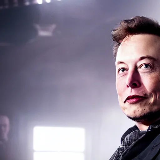 Prompt: elon musk as a rough dirty old man with a scruffy beard in a dark blue trenchcoat as the new doctor who, cinematic, volumetric lighting, f 8 aperture, cinematic eastman 5 3 8 4 film, photorealistic