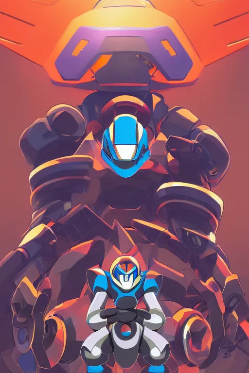 Image similar to robot ninja mask helmet megaman x zero rockman 2 0 2 2 switch game boss legacy collection fanart artsation, art gta 5 comics, behance hd by jesper ejsing, by rhads, makoto shinkai and lois van baarle, ilya kuvshinov, rossdraws global illumination ray tracing